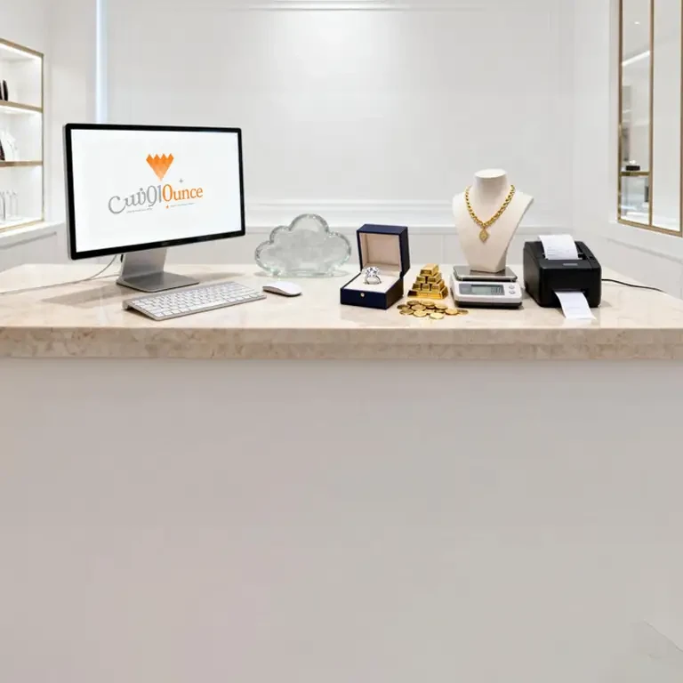 Mountain landscape with sunset